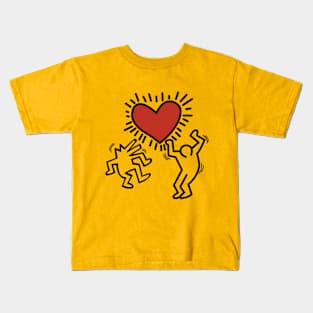 Keith Haring | Vintage Love For Everyone Kids T-Shirt